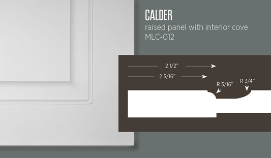Calder | Raised Panel with Bullnose and Cove Cabinet Door